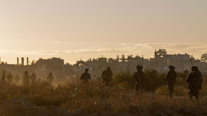 IDF soldiers in Gaza