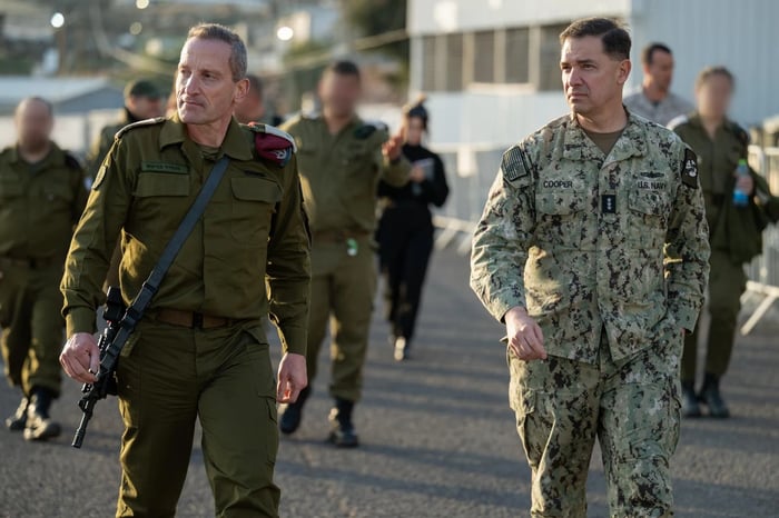  Deputy Commander of the U.S. Central Command, Admiral Brad Cooper visits Israel