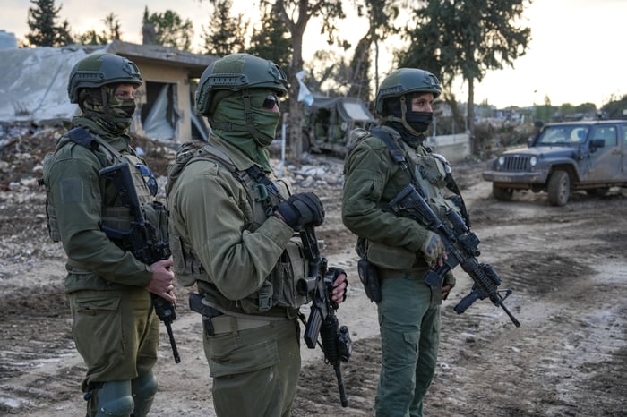 IDF soldiers in southern Lebanon.