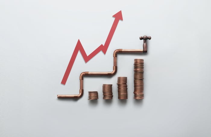 Increasing energy bills costs and prices concept