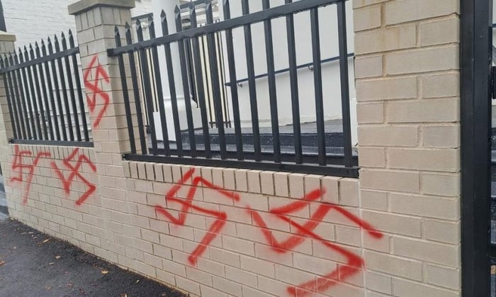 Once again: Swastikas deface Sydney synagogue in disturbing antisemitic attack 