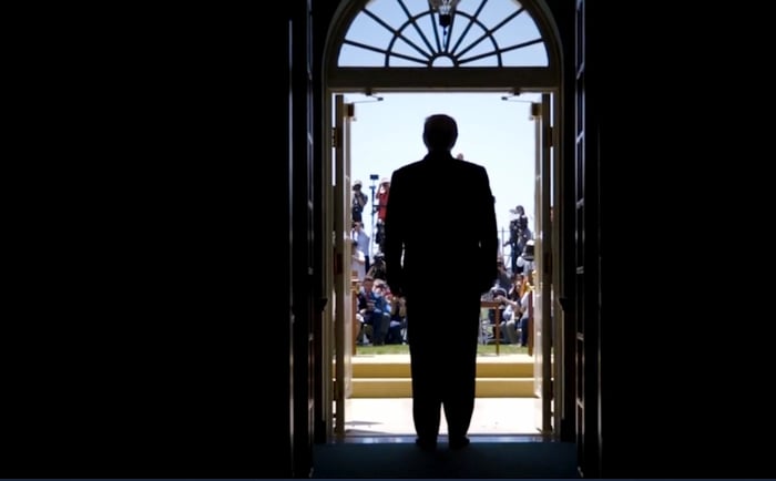 Donald Trump enters the White House on first day of second term