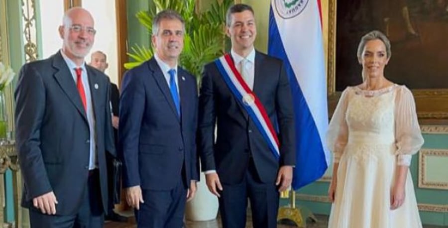 Cohen and Peña in Asunción