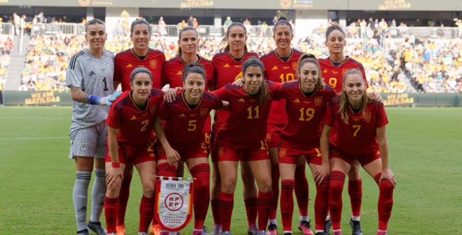 Spain's women's team