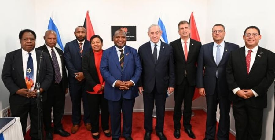 Papua New Guinea inaugurated an embassy in Jerusalem