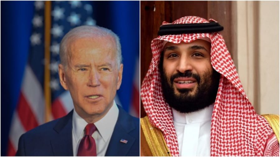 Biden and Bin Salman