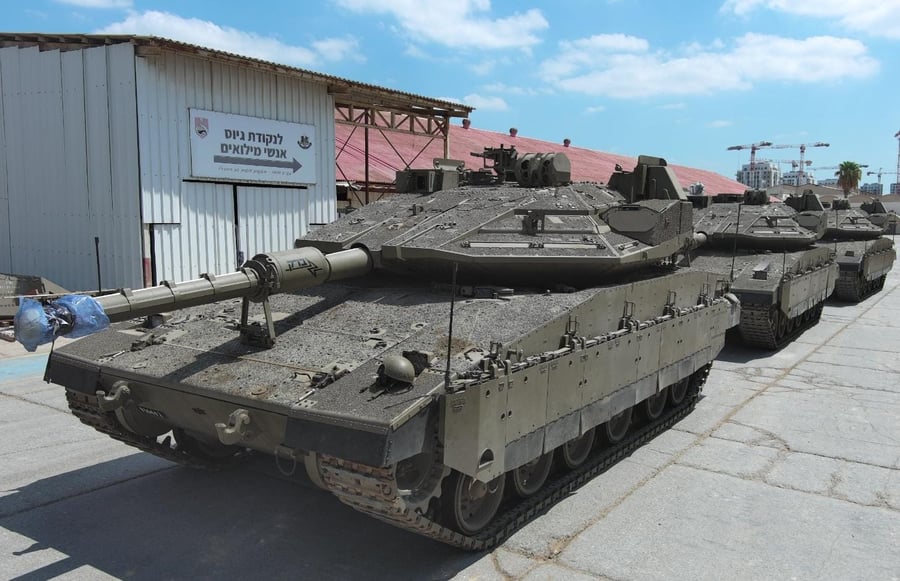 the Barak tank
