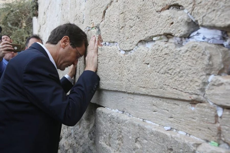 Herzog at the Western Wall