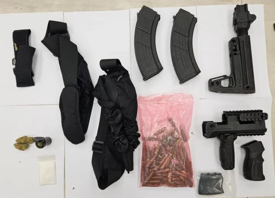 Findings seized during the raid