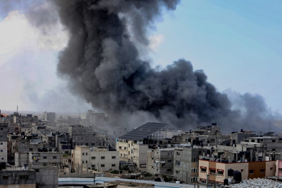 IDF strikes in the Gaza Strip.