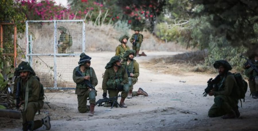 Fighting on the Gaza Perimeter.