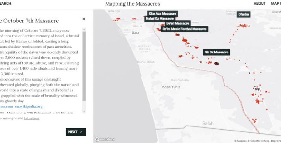 Mapping the massacre.