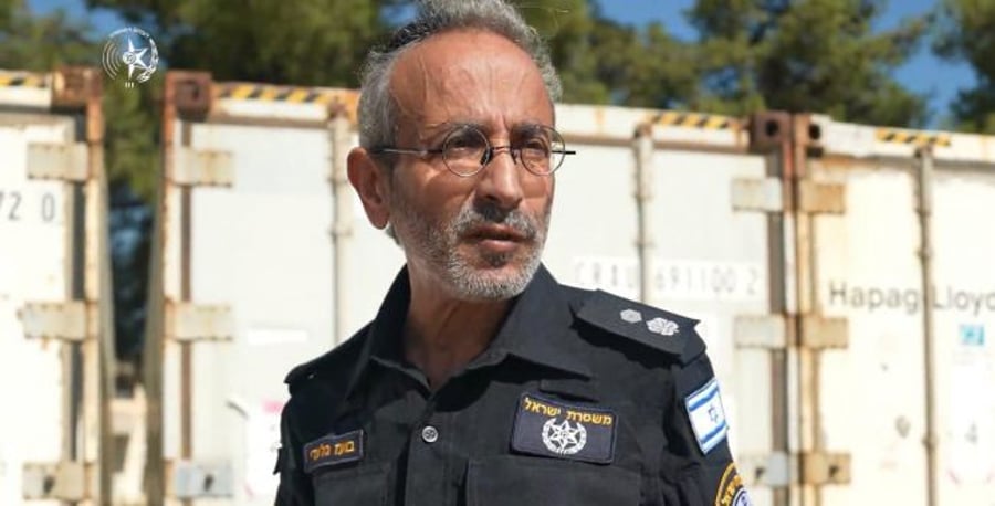 Deputy Chief Rabbi for the Police, Chief Superintendent Boaz Giladi.