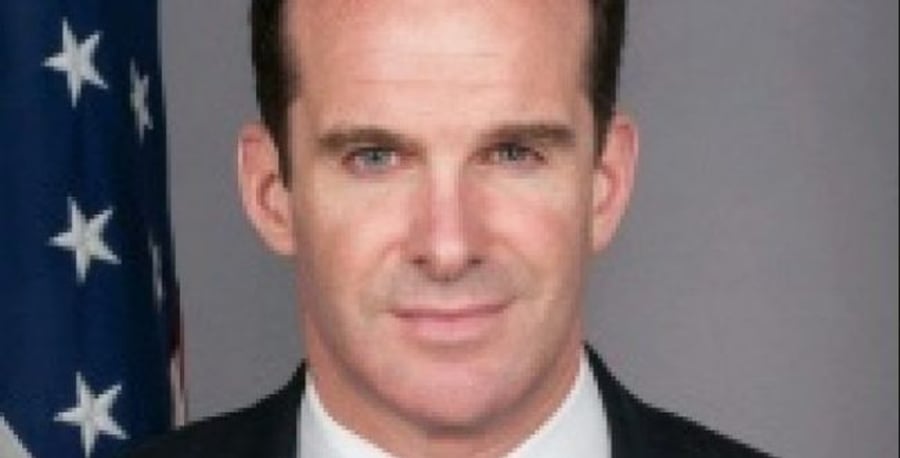 The US President's envoy to the Middle East, Brett McGurk