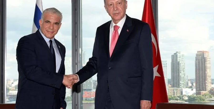 "We will not take a moral lesson from Erdogan", Lapid & Erdogan, archive.