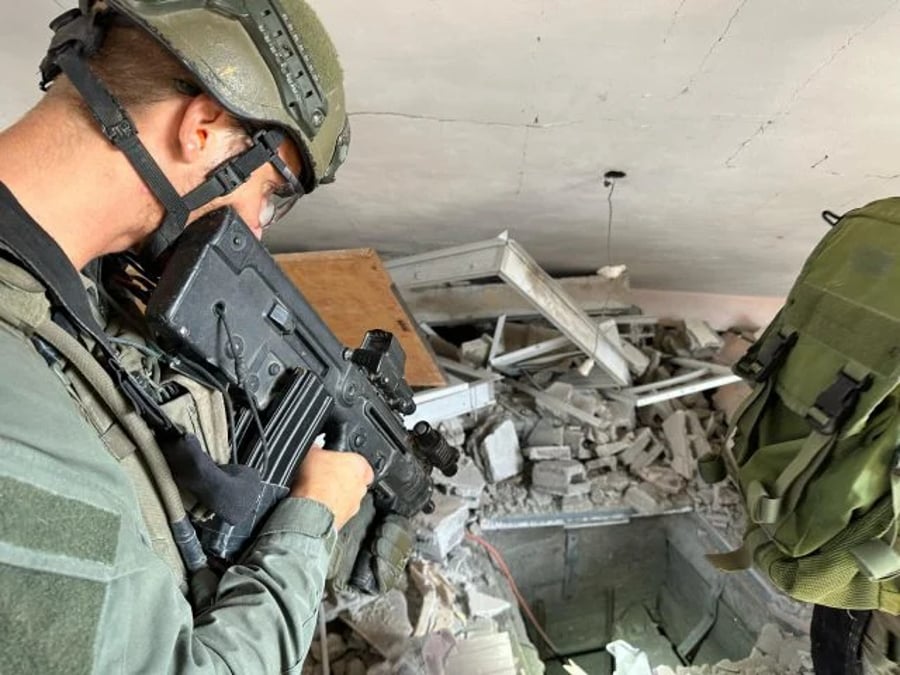 Tunnels in Gaza.