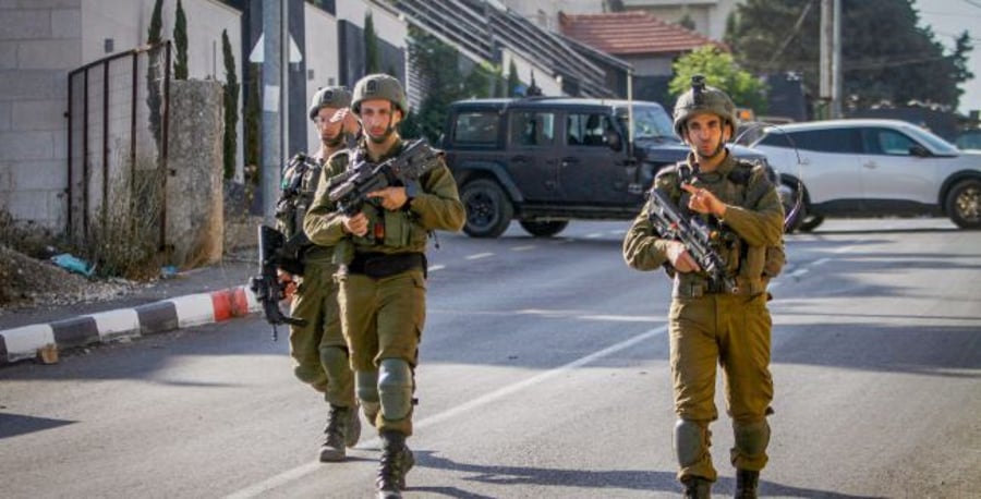 IDF forces in Nablus