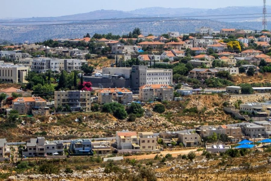 The settlement of Revava in Samaria