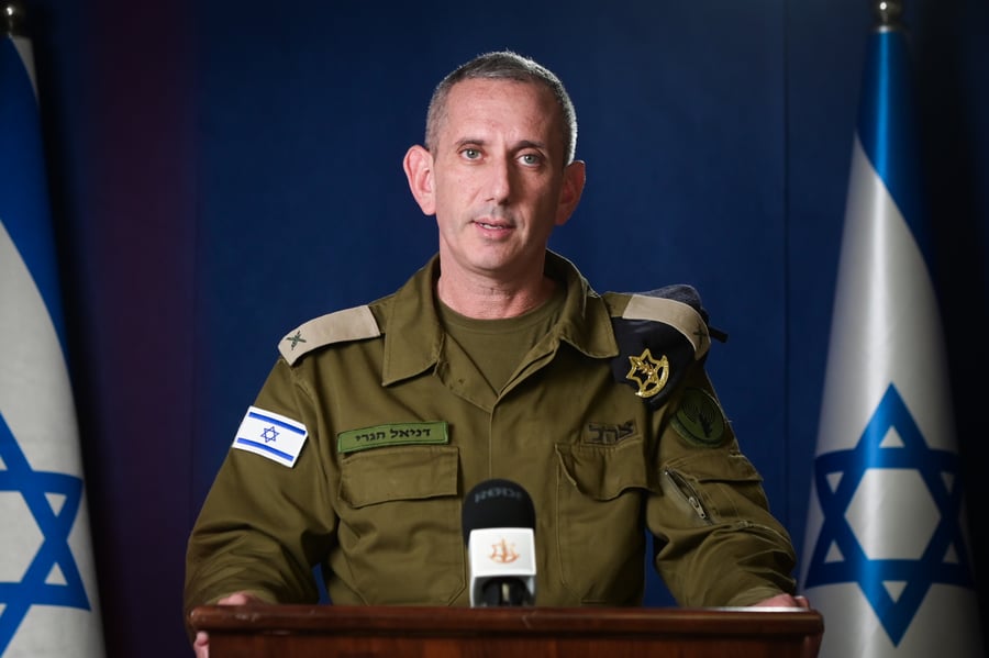 IDF Spokesperson Daniel Hagari