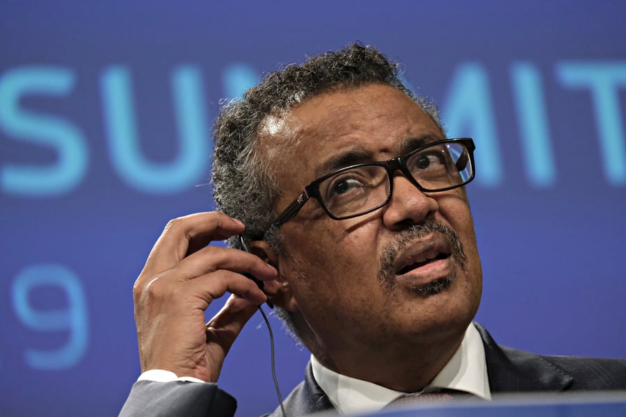 WHO Director-General, Tedros Adhanom Ghebreyesus.