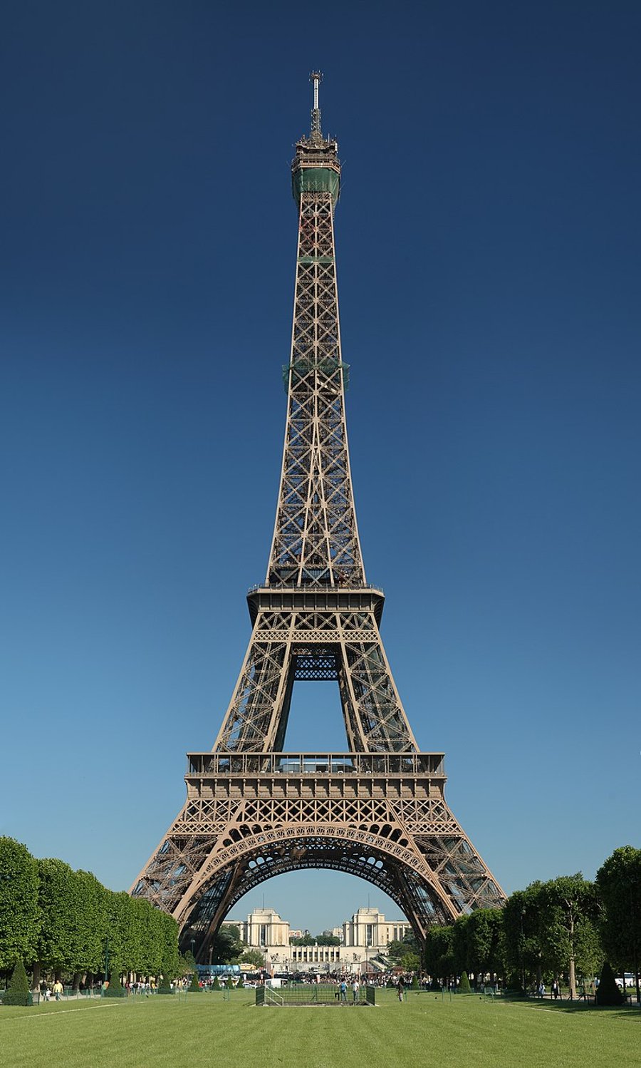 Usually accessible year round, but now shut down due to labor disputes. The Eiffel Tower.