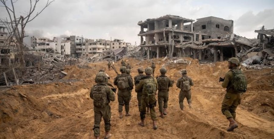 IDF soldiers in Gaza