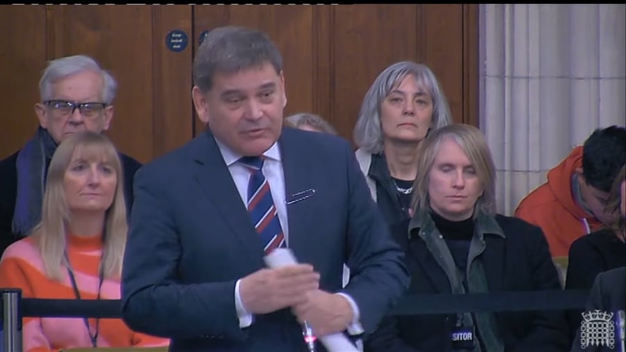 Member of Parliament Mr. Andrew Bridgen