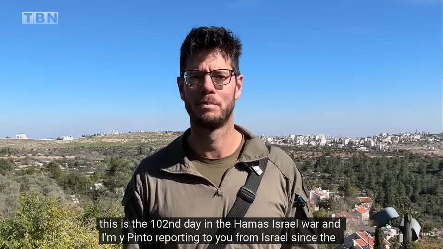 TBN Israel's Yair Pinto Reports on IsraelGaza War Developments