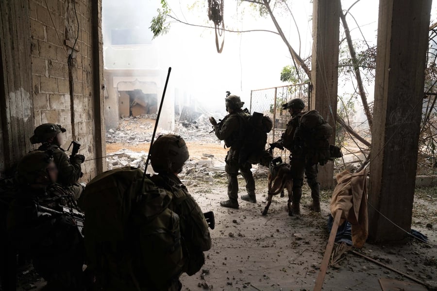 IDF soldiers, Gaza.