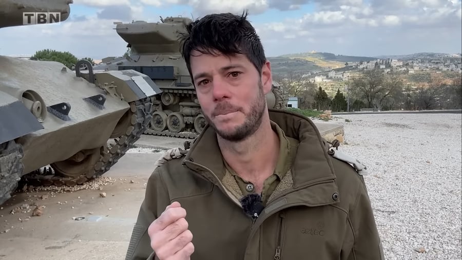 TBN Israel's reporter Yair Pinto