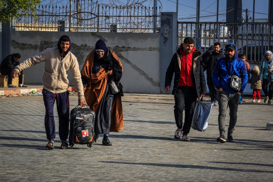 Rafah-Egypt border.