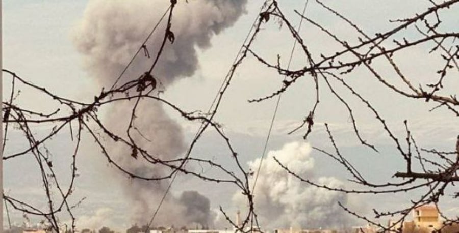 Scene of strike near Beqaa Valley