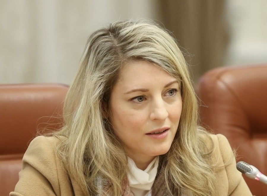 Candian Foreign Minister Mélanie Joly.