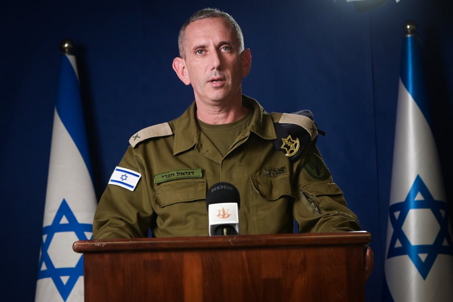 IDF Spokesperson Daniel Hagari.