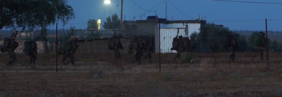 IDF soldiers operating in eastern Rafah.