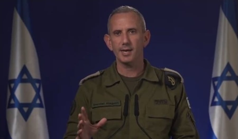 IDF Spokesperson Daniel Hagari.