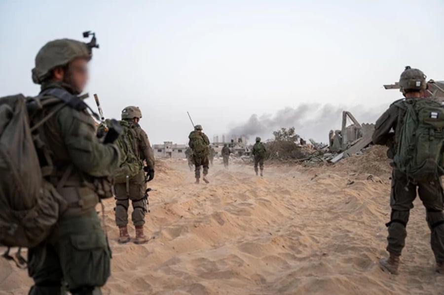 IDF forces in Rafah.