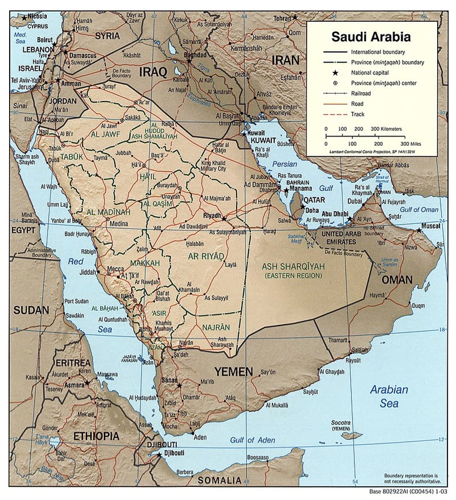 Saudi Arabia.