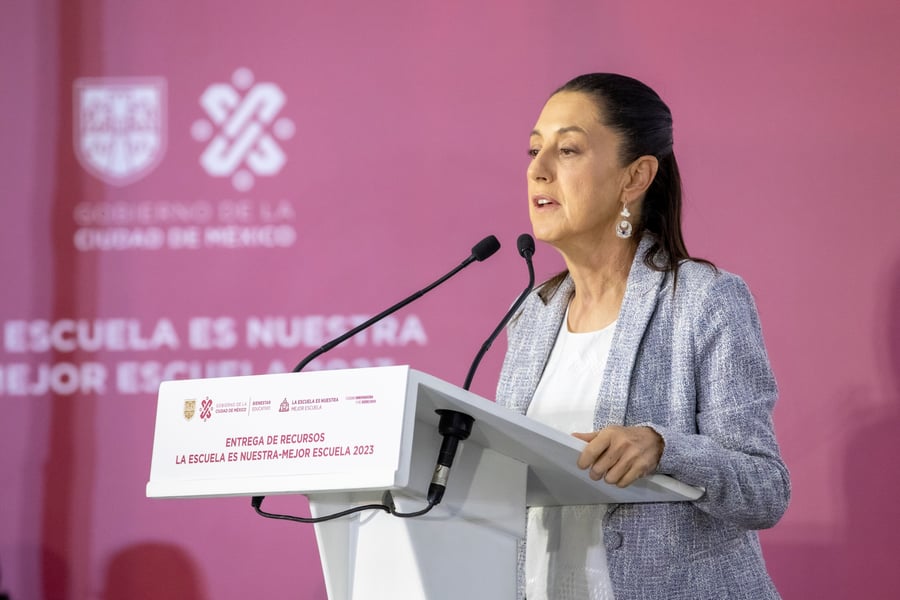 Claudia Sheinbaum Pardo, leading candidate for Mexican President.