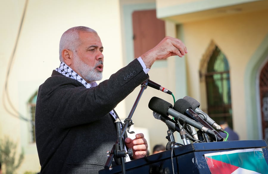 "As far as Israel is concerned, Hamas' response is entirely negative." Hamas political leader Ismail Haniyeh.