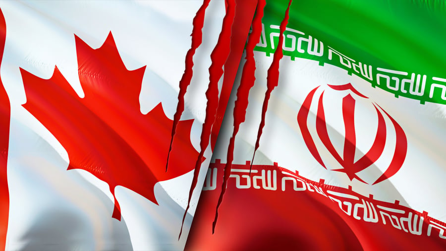 Canada and Iran.