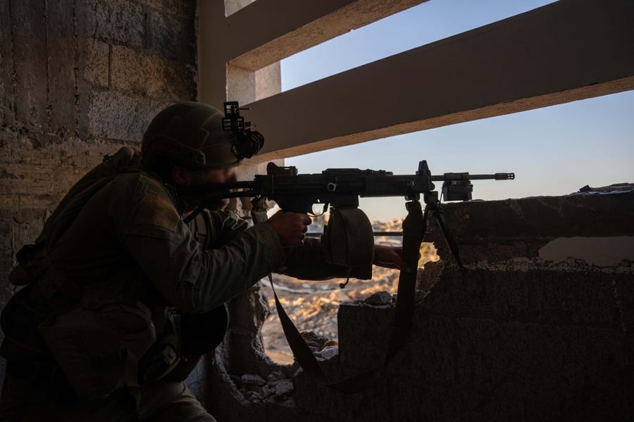 IDF forces in the Gaza Strip.