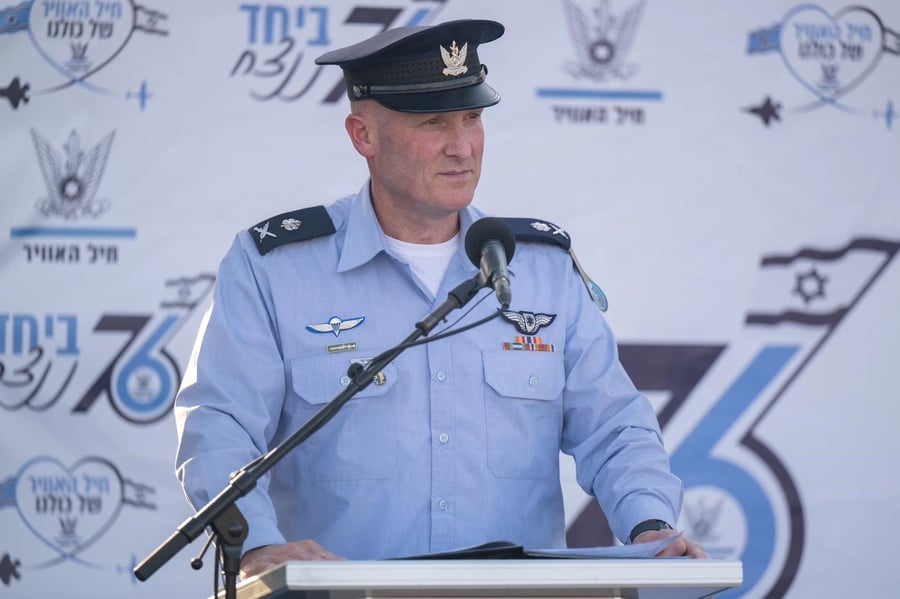 Air Force Commander Major General Tomer Bar