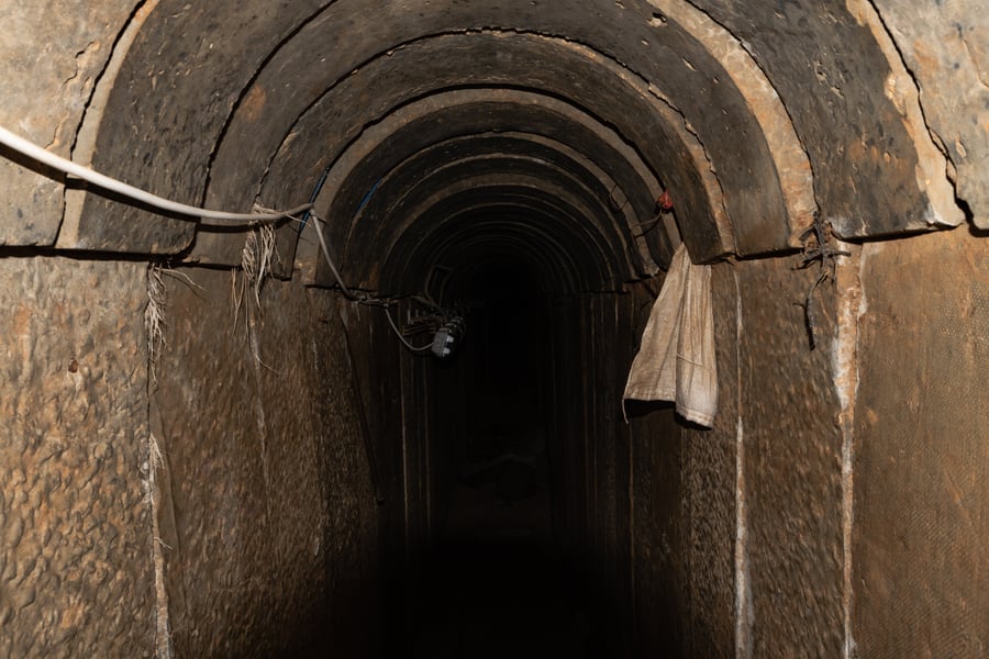 Terror tunnel found in Gaza