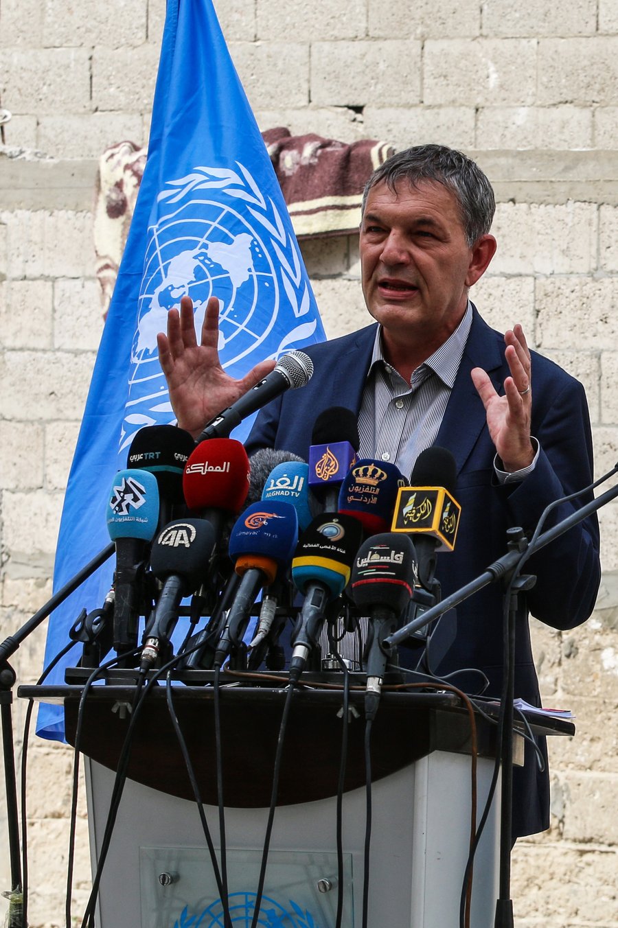 Philippe Lazzarini, Commissioner-General of UNRWA