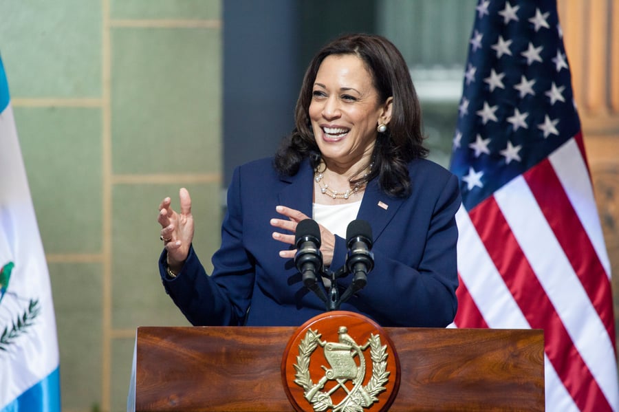 US Vice President Kamala Harris