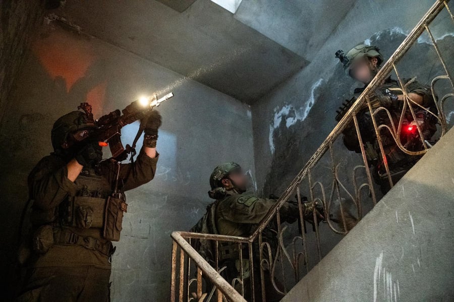 IDF forces in the Gaza Strip.