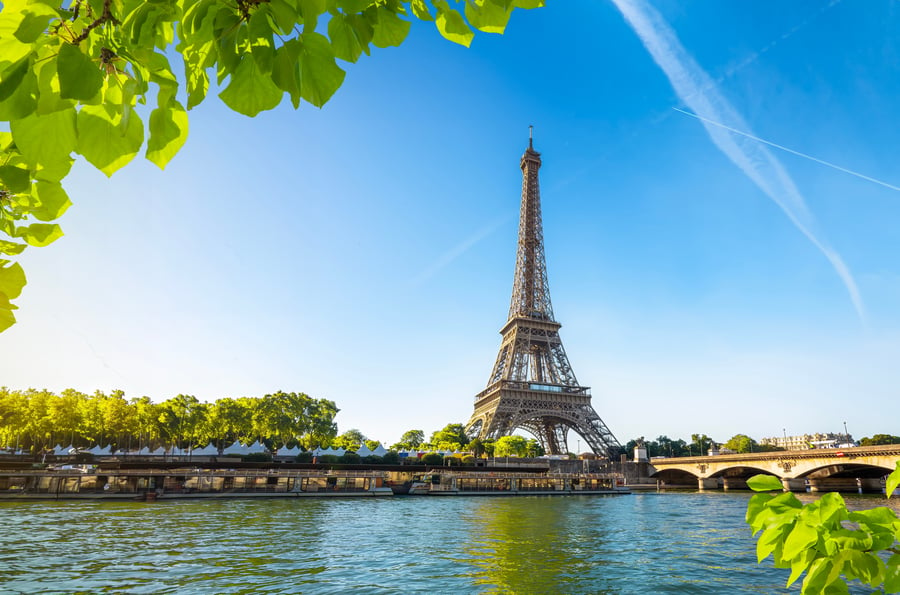 The Seine River in Paris