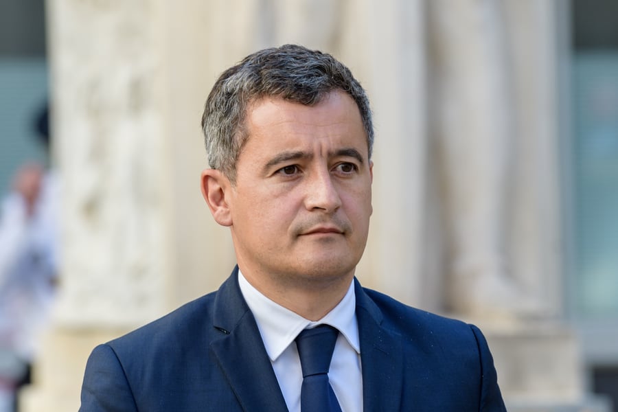 French Interior Minister Gérald Darmanin