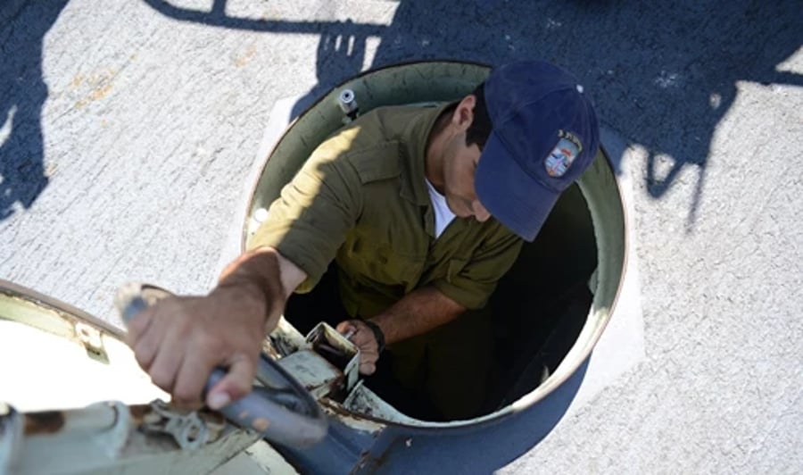 Israeli soldier in the Navy